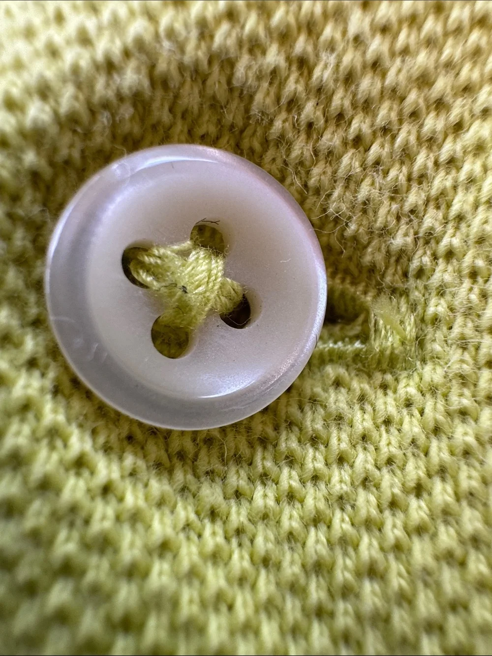 Ralph Lauren Neon Yellow Polo with Blue Crest